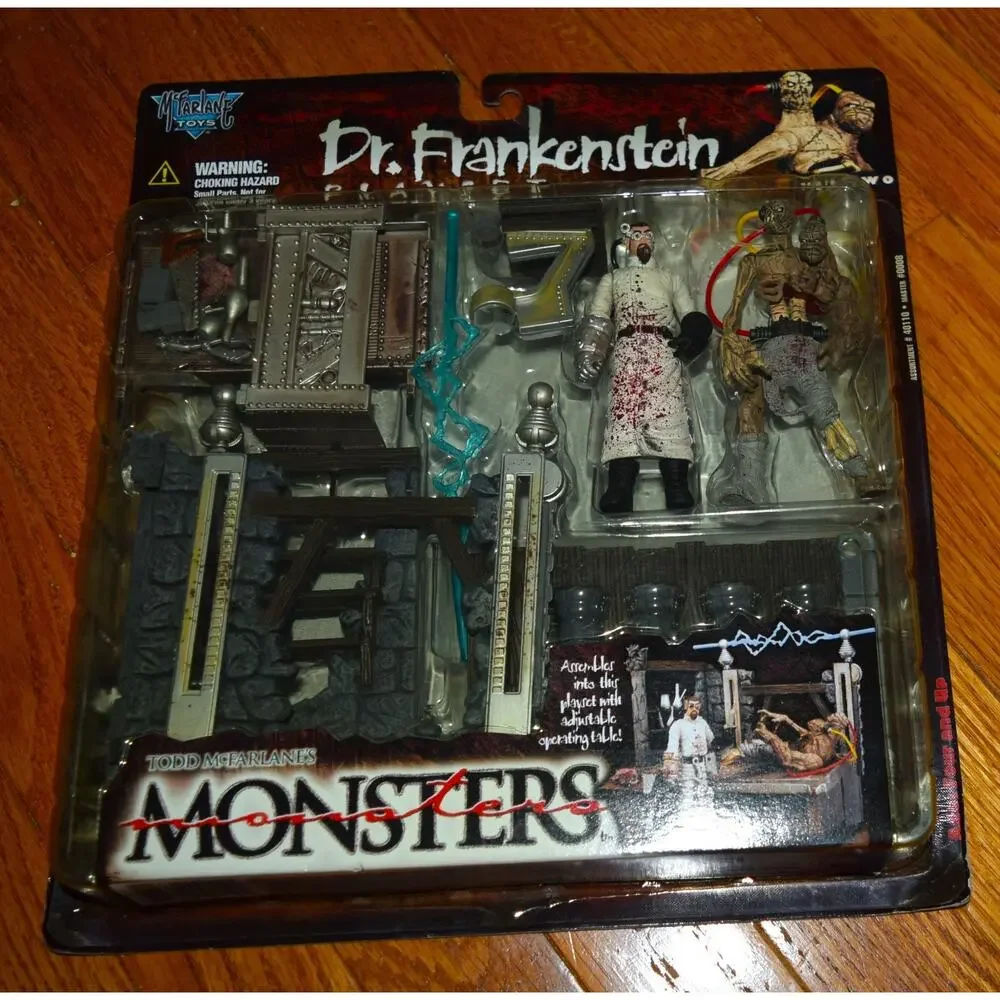 VTG 1998 McFarlane Monsters Series 2 Playsets Lot of 3 NEW SEALED Horror